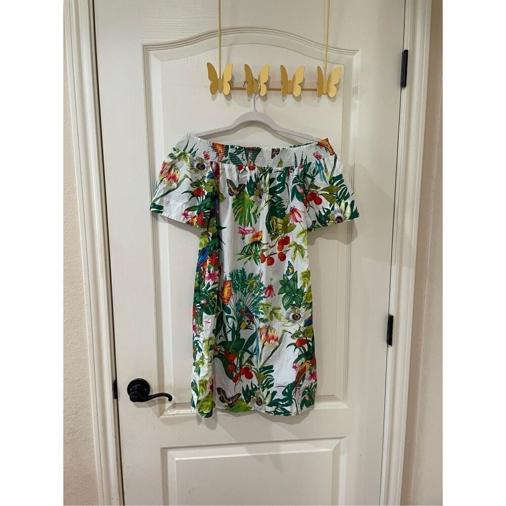 J. Crew off the shoulder dress